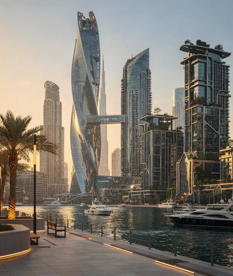 العمارة المعاصرة في دبي